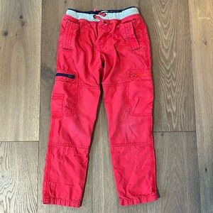 Mini Boden drawstring cargo pants